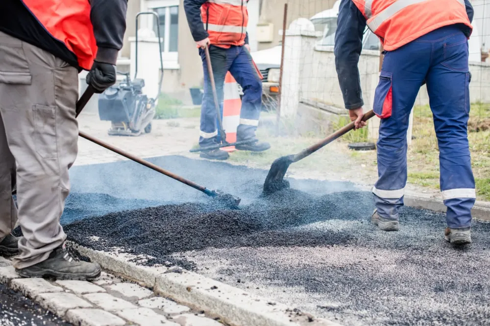 Travaux de voiries à Saint-Renan
